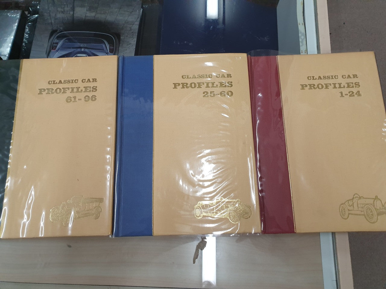 Profile Publications - Complete Set of 96 Books - Classic Car Profiles 1-96 ( Bound 3 Volume Set)