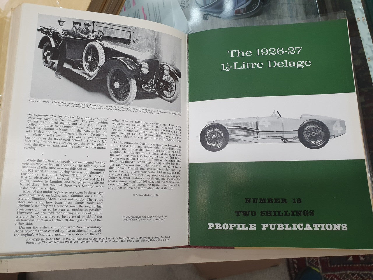 Profile Publications - Complete Set of 96 Books - Classic Car Profiles 1-96 ( Bound 3 Volume Set)
