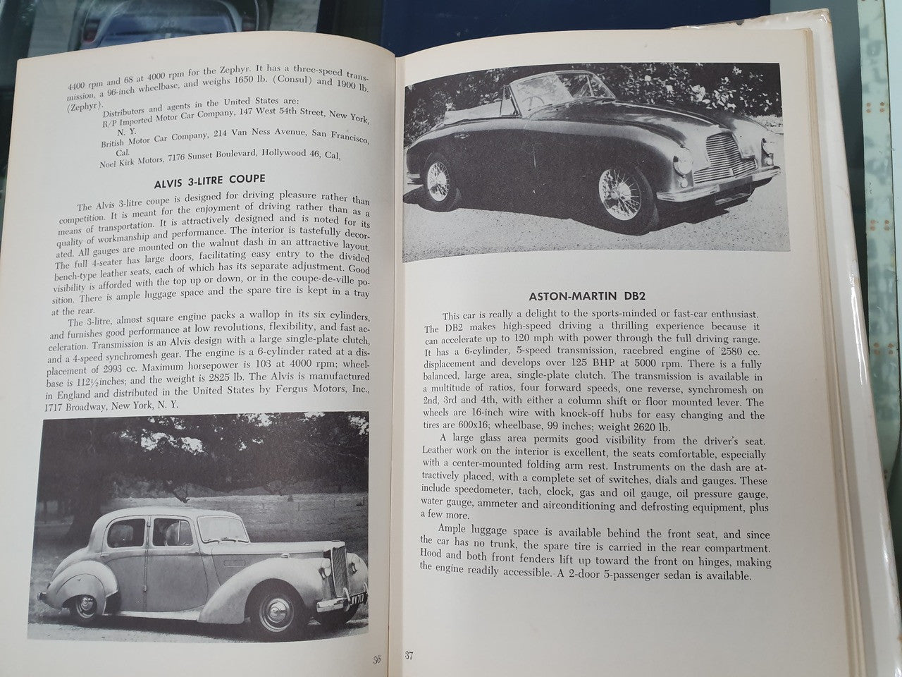 Sports cars - facts and pictures (Austin Conley, 1954, Hardcover)