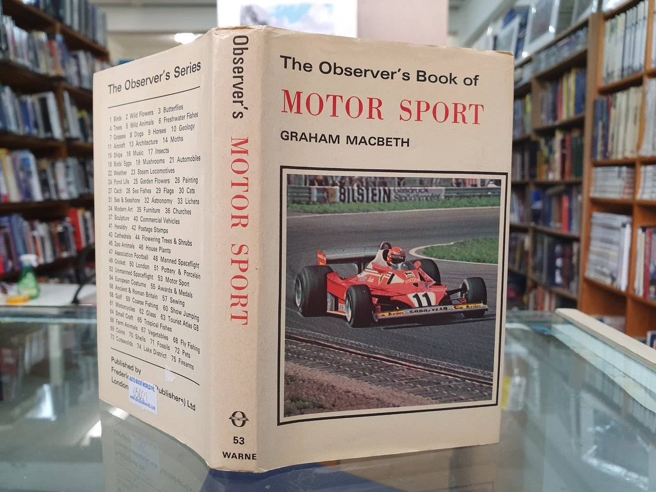 The Observer's Book of Motor Sport (1978, 2nd Ed, Graham Macbeth)