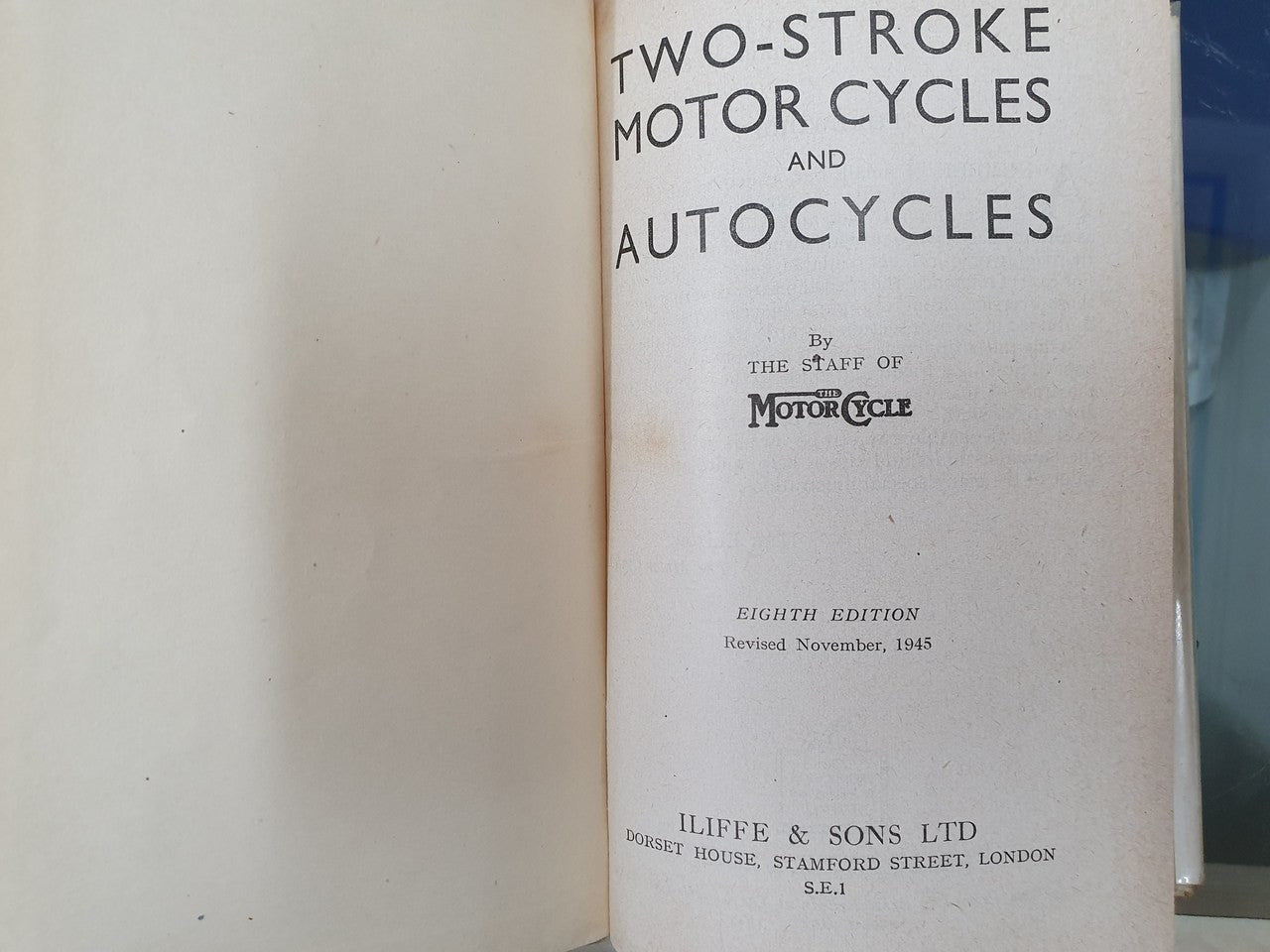 Hardcover book spine with the title and author details