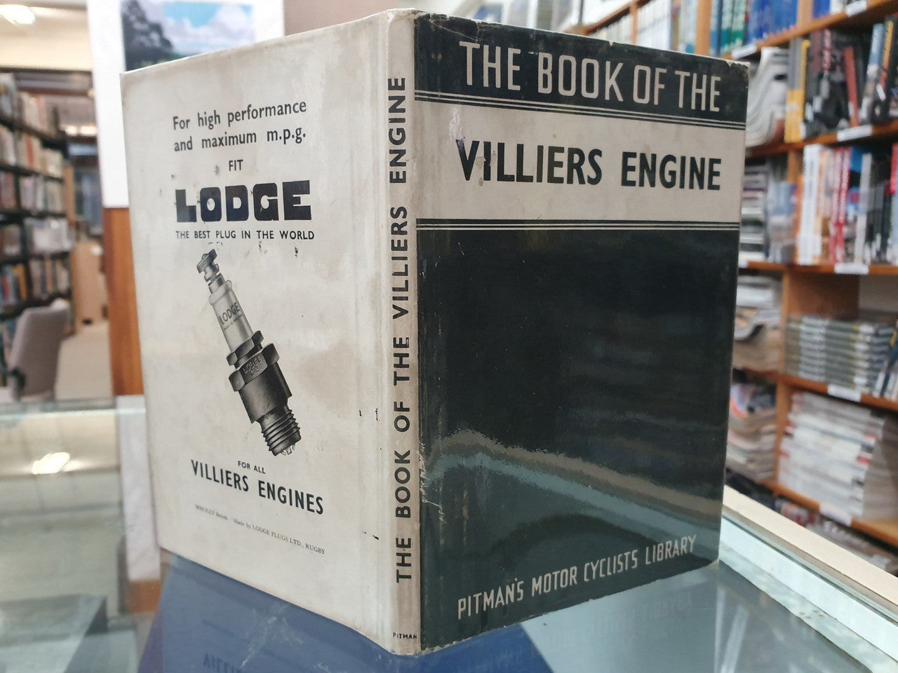 The Book of the Villiers Engine - Pitman's Motor Cyclists Library (hardcover, 1948)