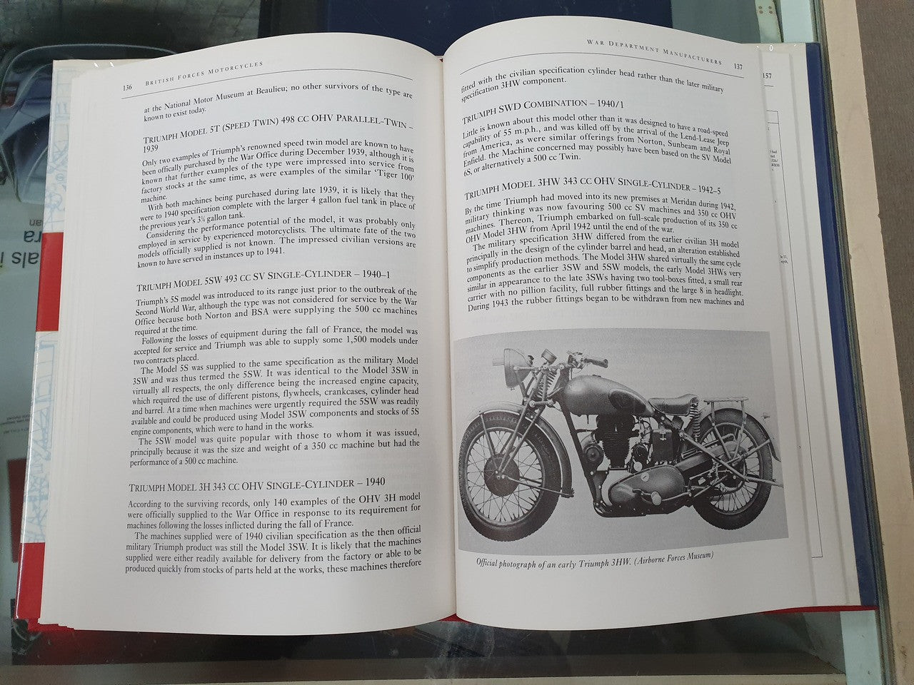 British Forces Motorcycles 1925 - 1945 (C. J. Orchard & S.J. Madden, 1995, 1st Ed, Hardcover) (9780750907774)