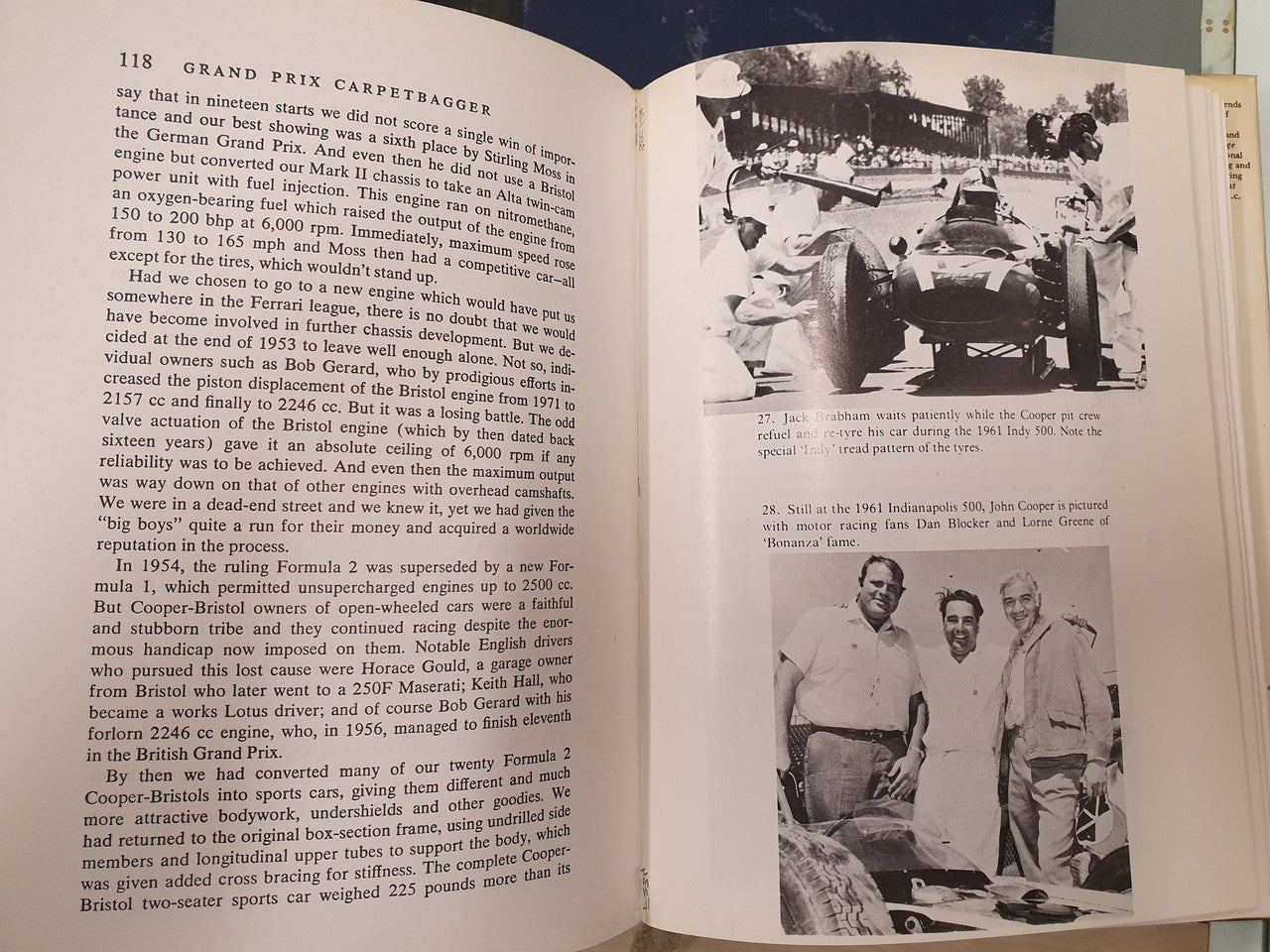 John Cooper- Grand Prix Carpetbagger (Hardcover, 1977, John Cooper, 9780854292349)