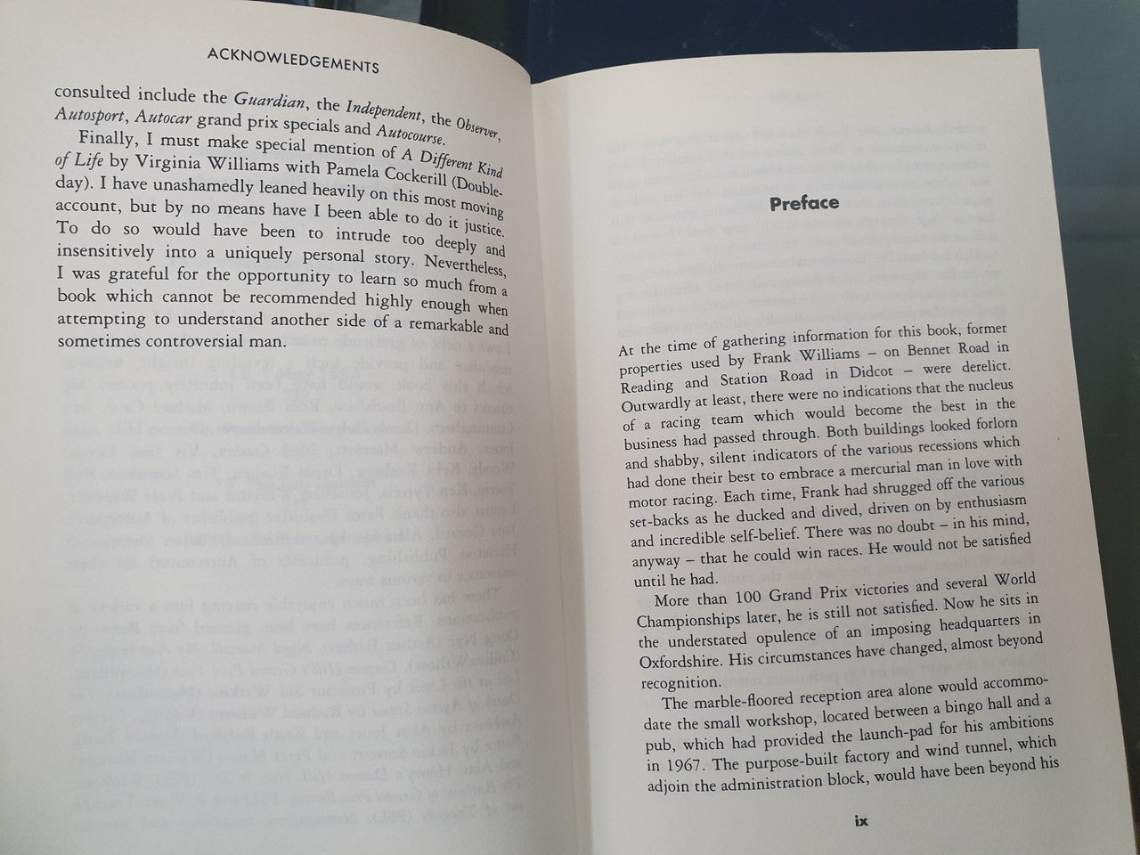 Frank Williams - The Inside Story of the Man Behind Williams - Renault (Maurice Hamilton, 9780333717165)