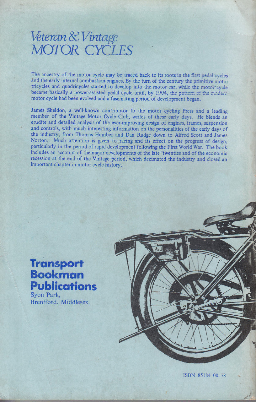 eteran & Vintage Motor Cycles (James Sheldon)