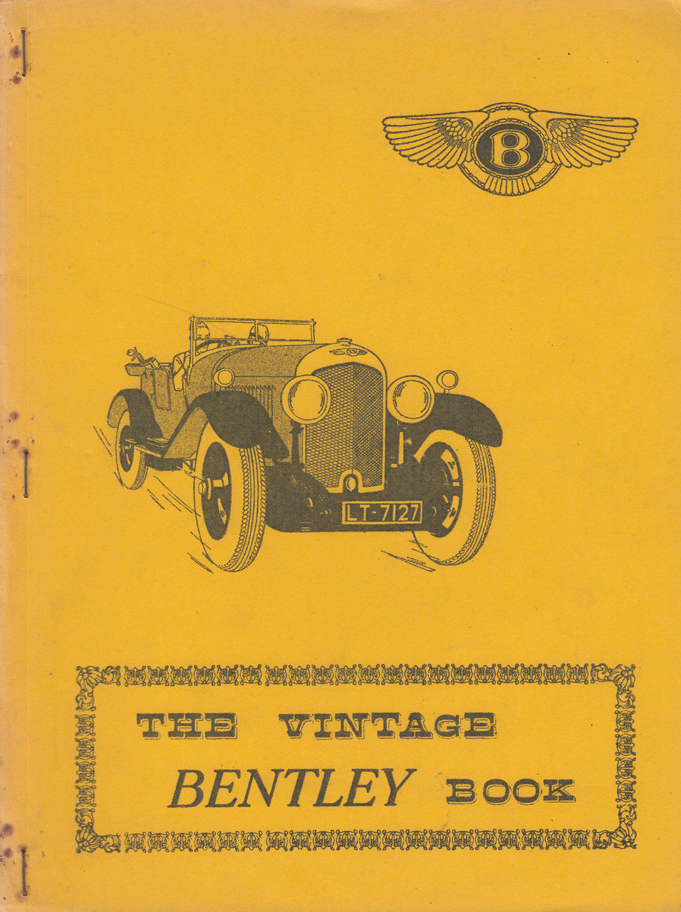 The Vintage Bentley Book (John Dowdswell) (B005LYEJYI)