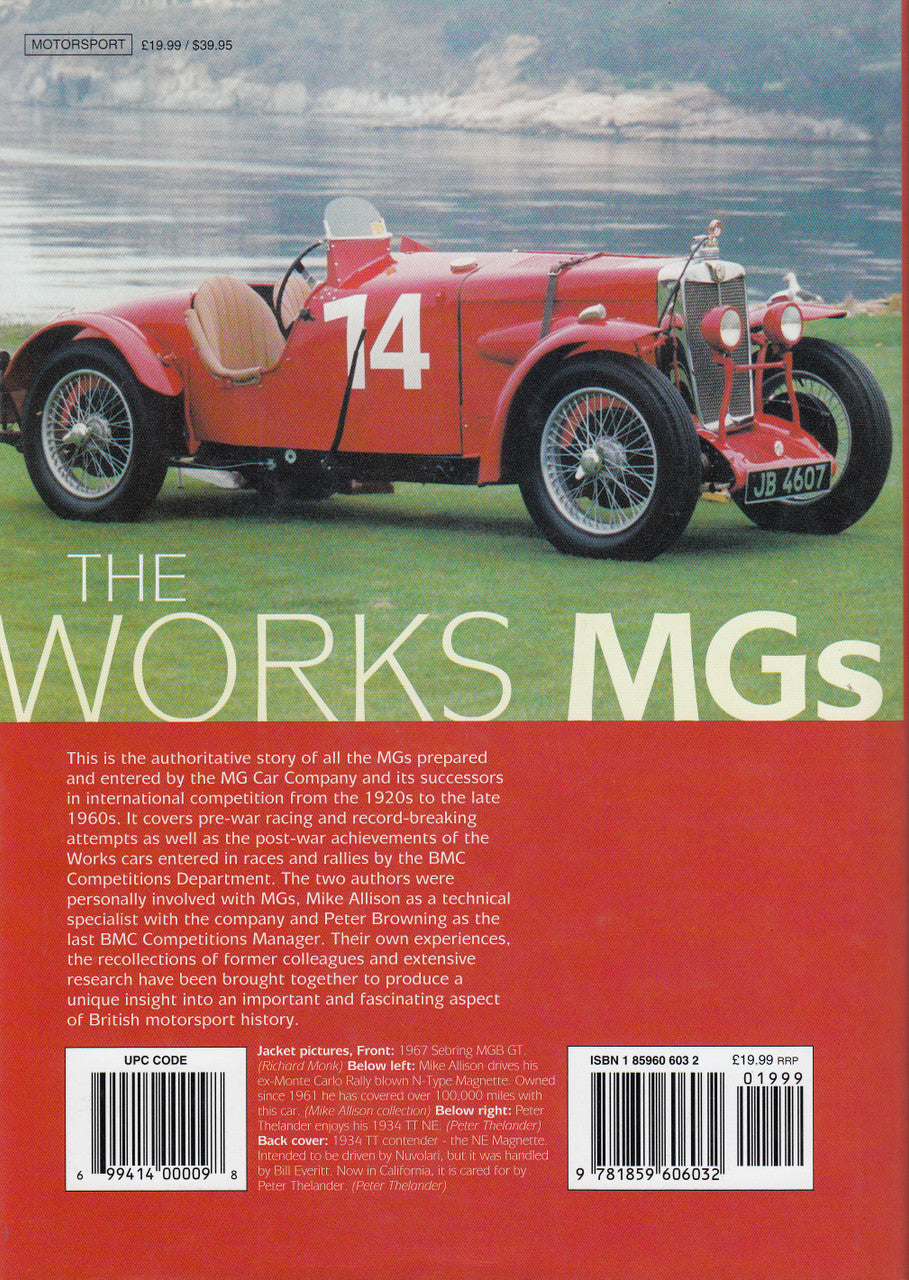 The Works MGs (Mike Allison and Peter Browning) 1st Edn. 2000 (9781859606032)