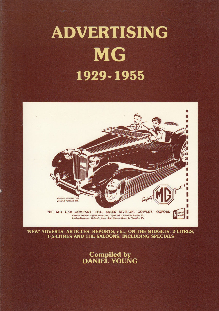 Advertising MG 1929-1955 (Comp.Daniel Young) 1st Edn. 1989 (B0028KJSEE)