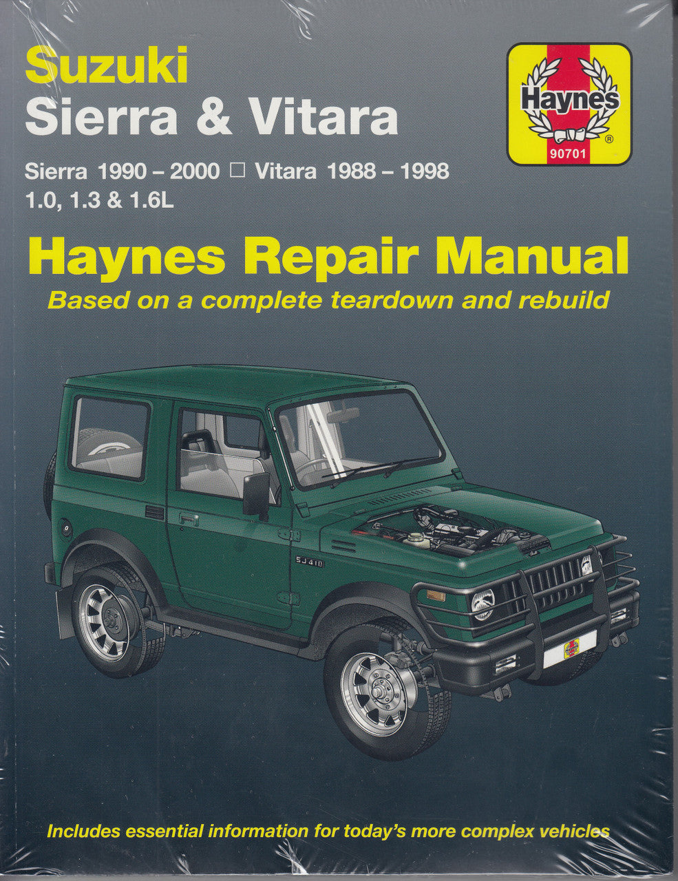 Suzuki Sierra & Vitara 1988 - 1998 Workshop Manual (9781620923405)