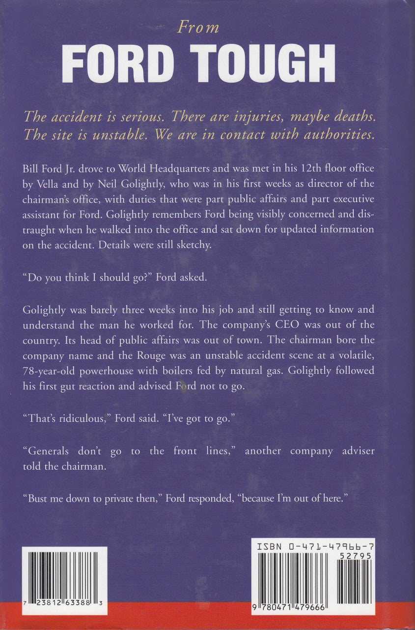 Ford Tough: Bill Ford and the Battle to Rebuild America's Automaker (9780471479666)