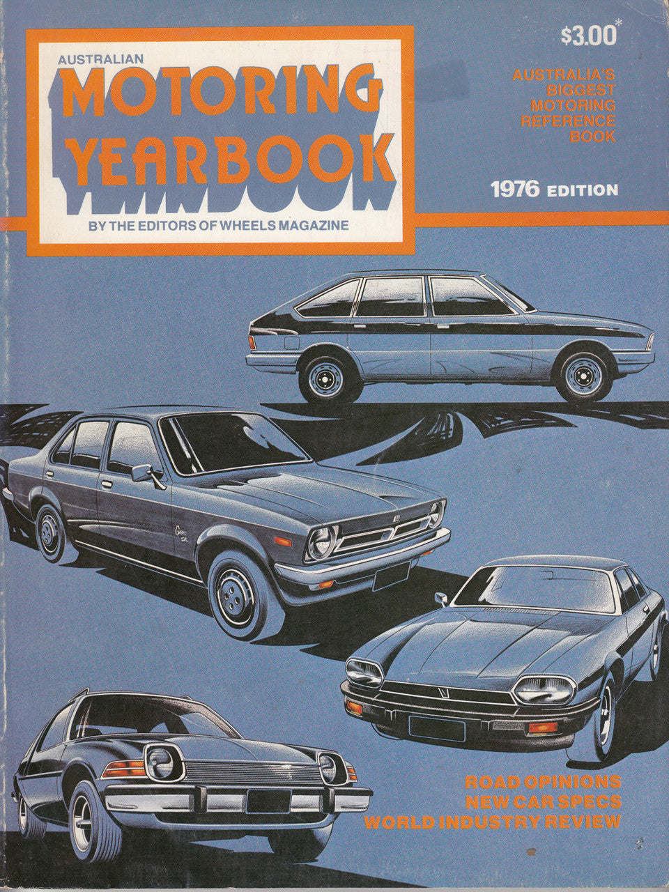 Australian Motoring Yearbook 1976 Edition (Softbound) (B25100B)