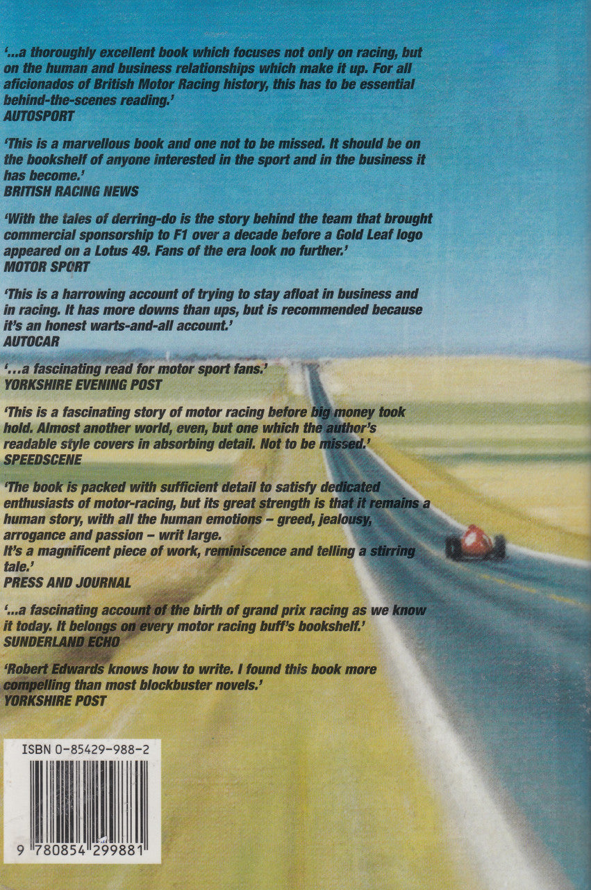 Managing A Legend - Stirling Moss, Ken Gregory And The British racing Partnership (Robert Edwards) 1st Edn. 1997 (9780854299881)