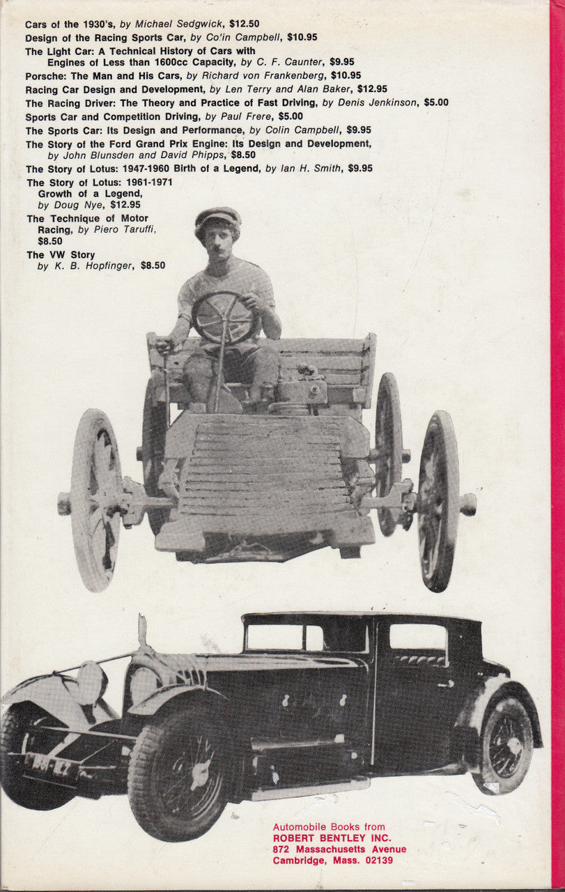 Automobile Design - Great Designers And Their Work (Ronald Barker & Anthony Harding) Hardcover 1st US Edn. 1970 (B000LBS7HG)