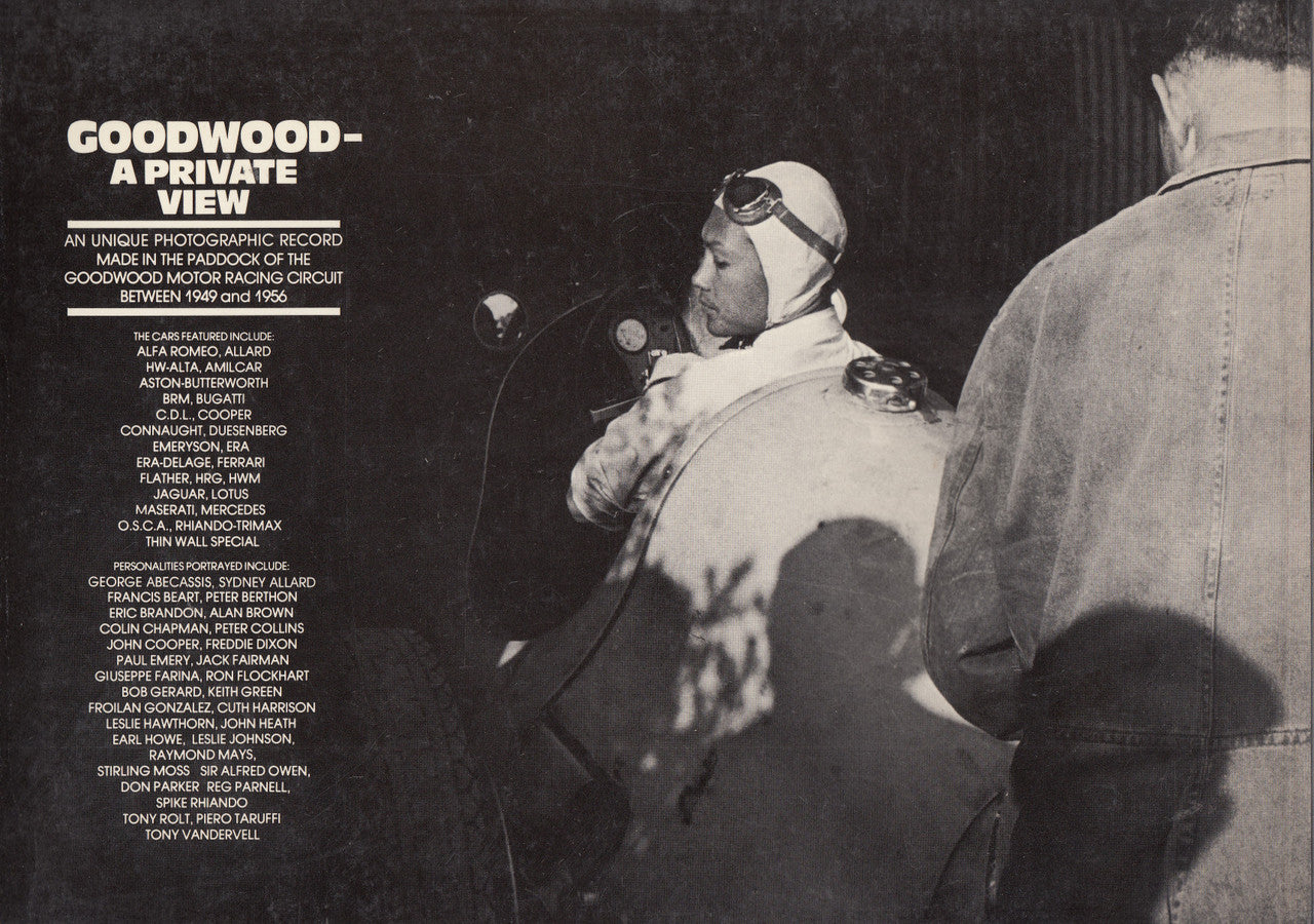 Goodwood - A Private View Photographs 1949 -1956 (Cyril Read & Robin Read) Paperback 1st Edn 1985 (9780947750039)