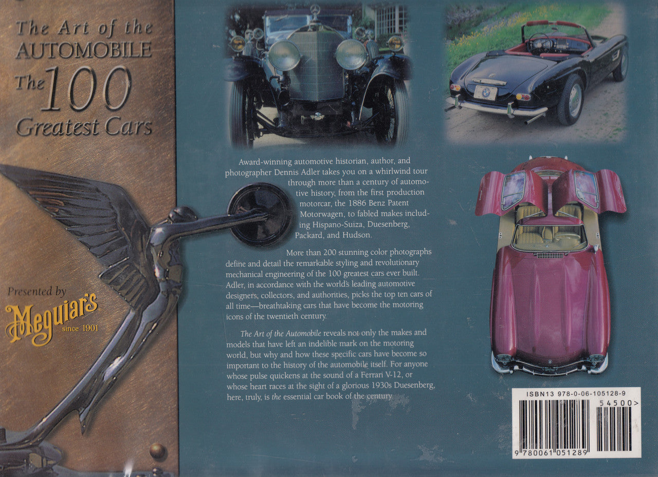 The Art of the Automobile - The 100 Greatest Cars (9780061051289)