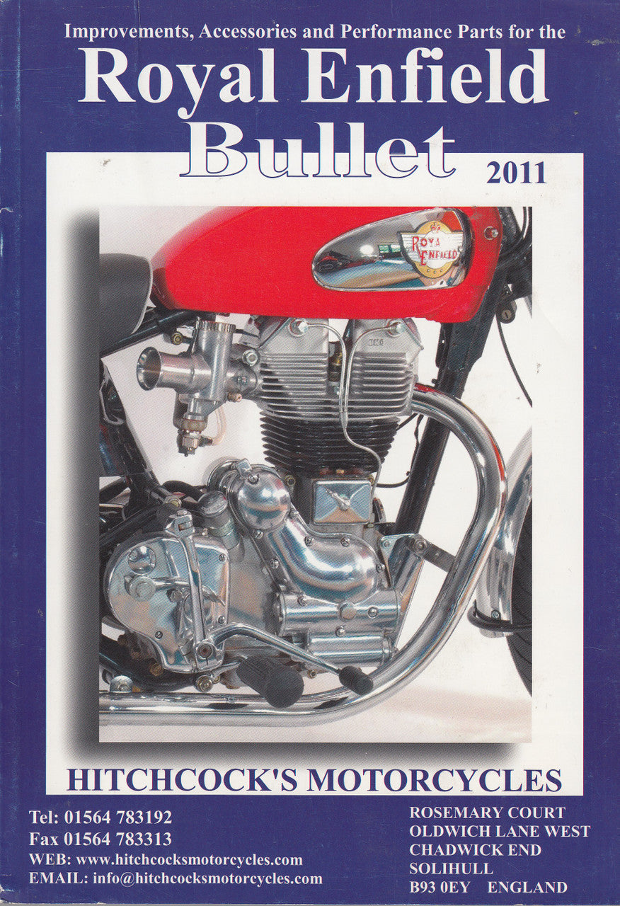 Royal Enfield Bullet 2011 Parts Catalogue (Hitchcock's Motorcycles) (RE2011)