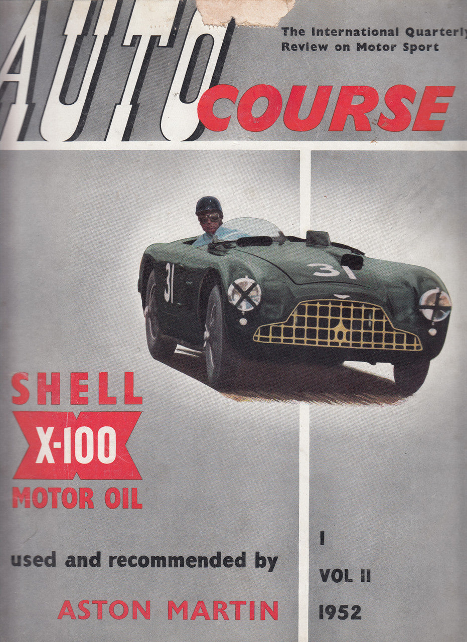 Autocourse 1952 ( Volume 1) Paperback 1952 (B07DCXJ3GV)