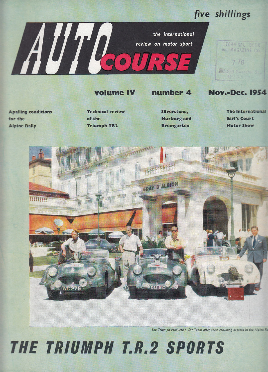 Autocourse 1954 - Volume IV Number 4 November - December 1954 (Paperback )