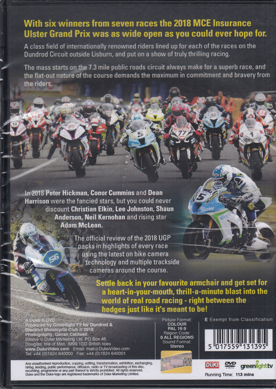 Ulster Grand Prix 2018 Review DVD