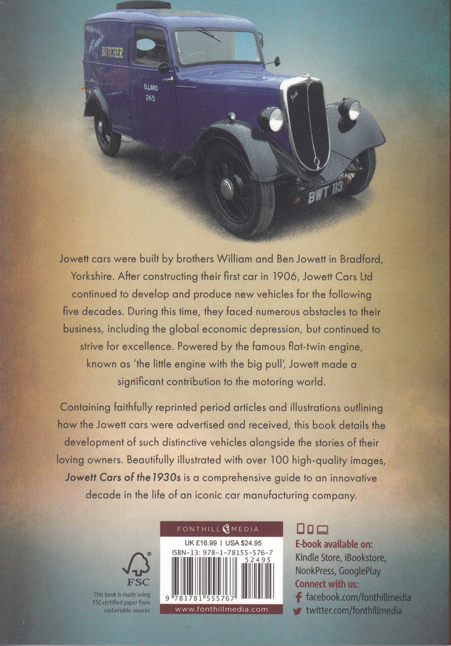 Jowett Cars of the 1930s (Noel Stokoe) (9781781555767)