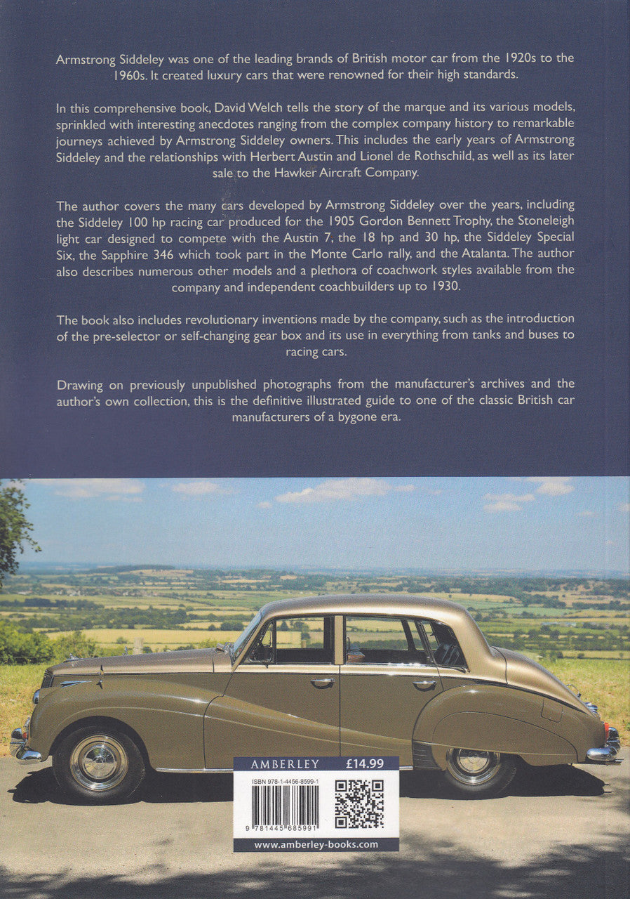 Armstrong Siddeley Motor Cars (David Welch, 9781445685991)