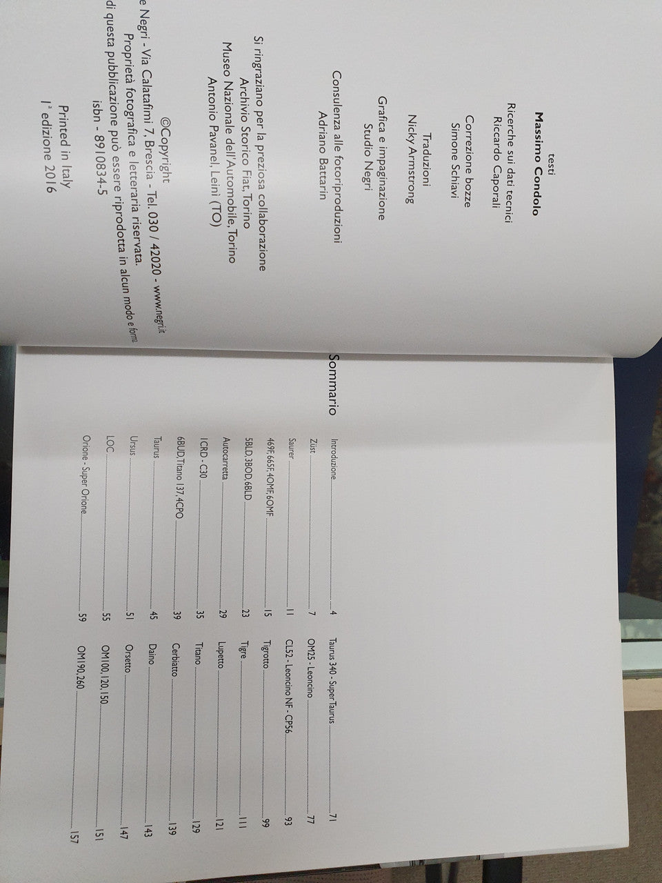 OM. I camion-The trucks (Italian / English text, by Massimo Condolo, 9788889108345)