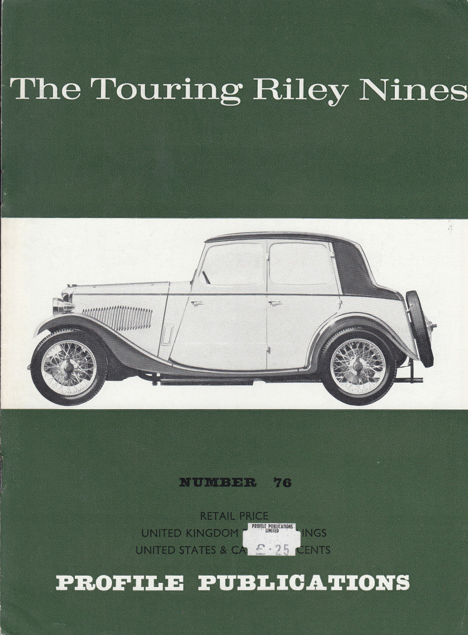Car Profile Publications No 76 - The Touring Riley Nines