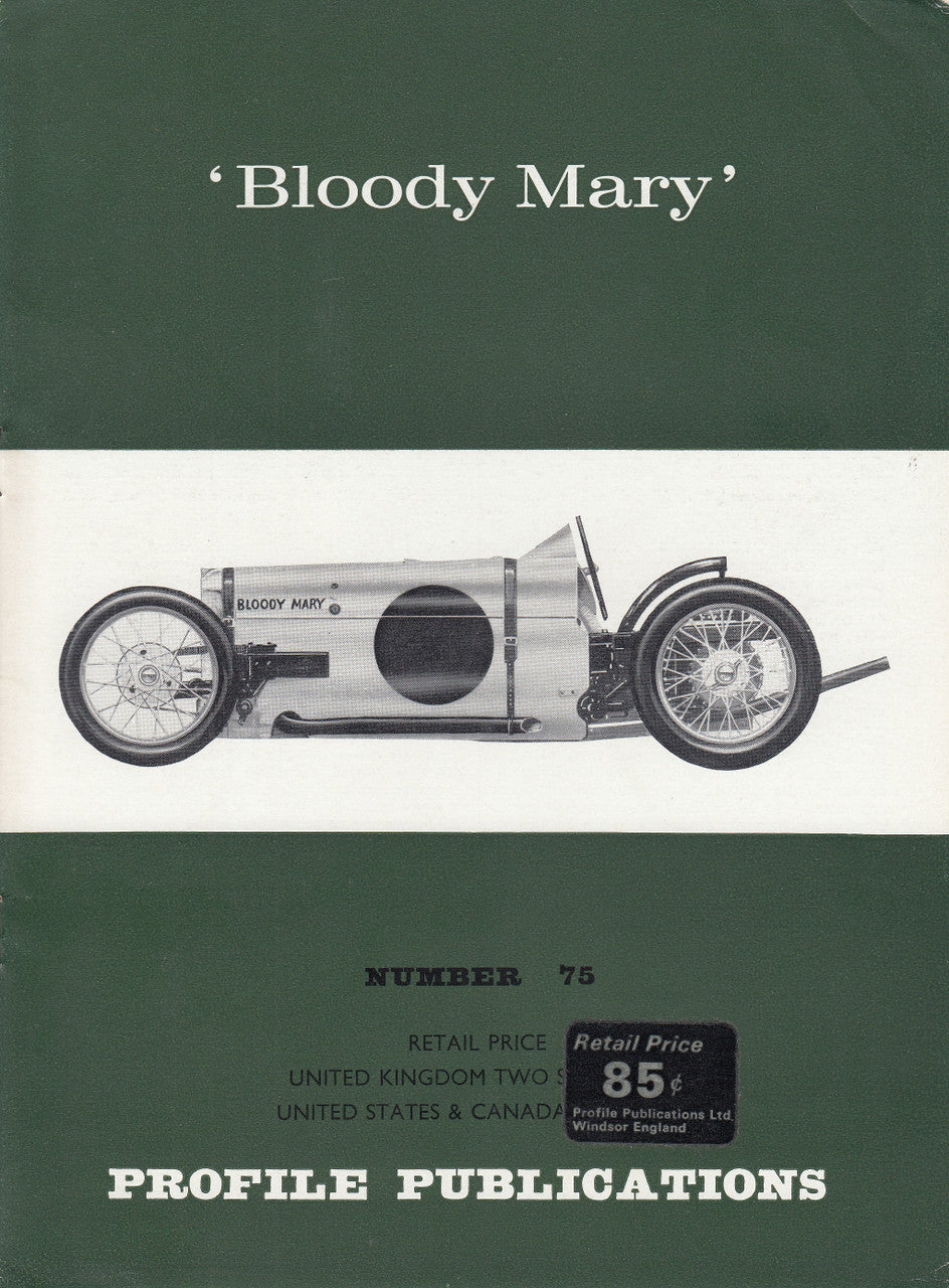 Car Profile Publications No 75 - Bloody Mary