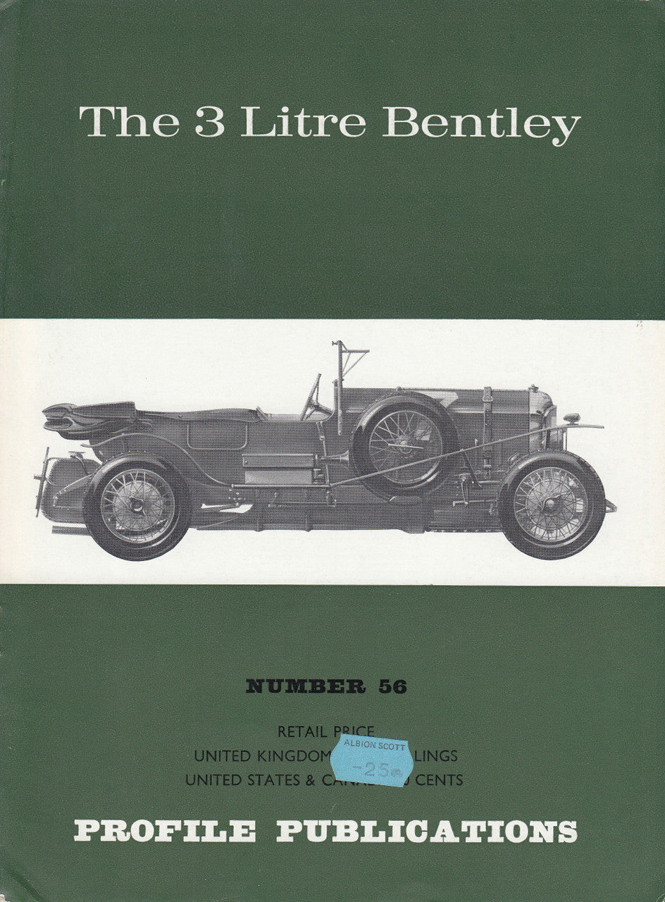 Car Profile Publications No 56 - The 3 Litre Bentley