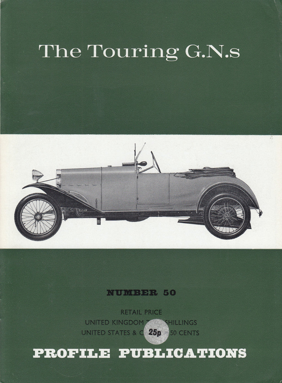 Car Profile Publications No 50 - The Touring G.N.s