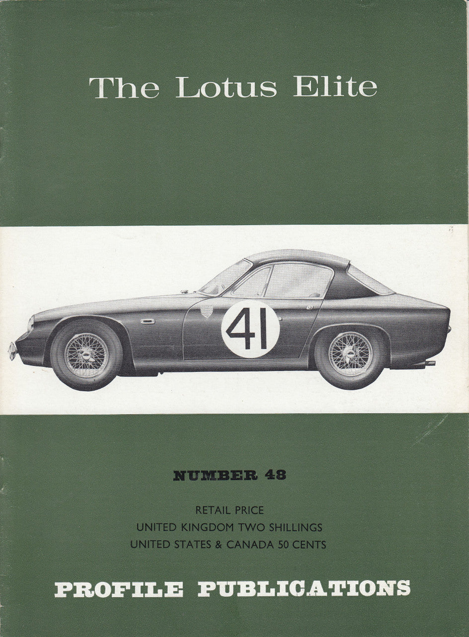 Car Profile Publications No 48 - The Lotus Elite