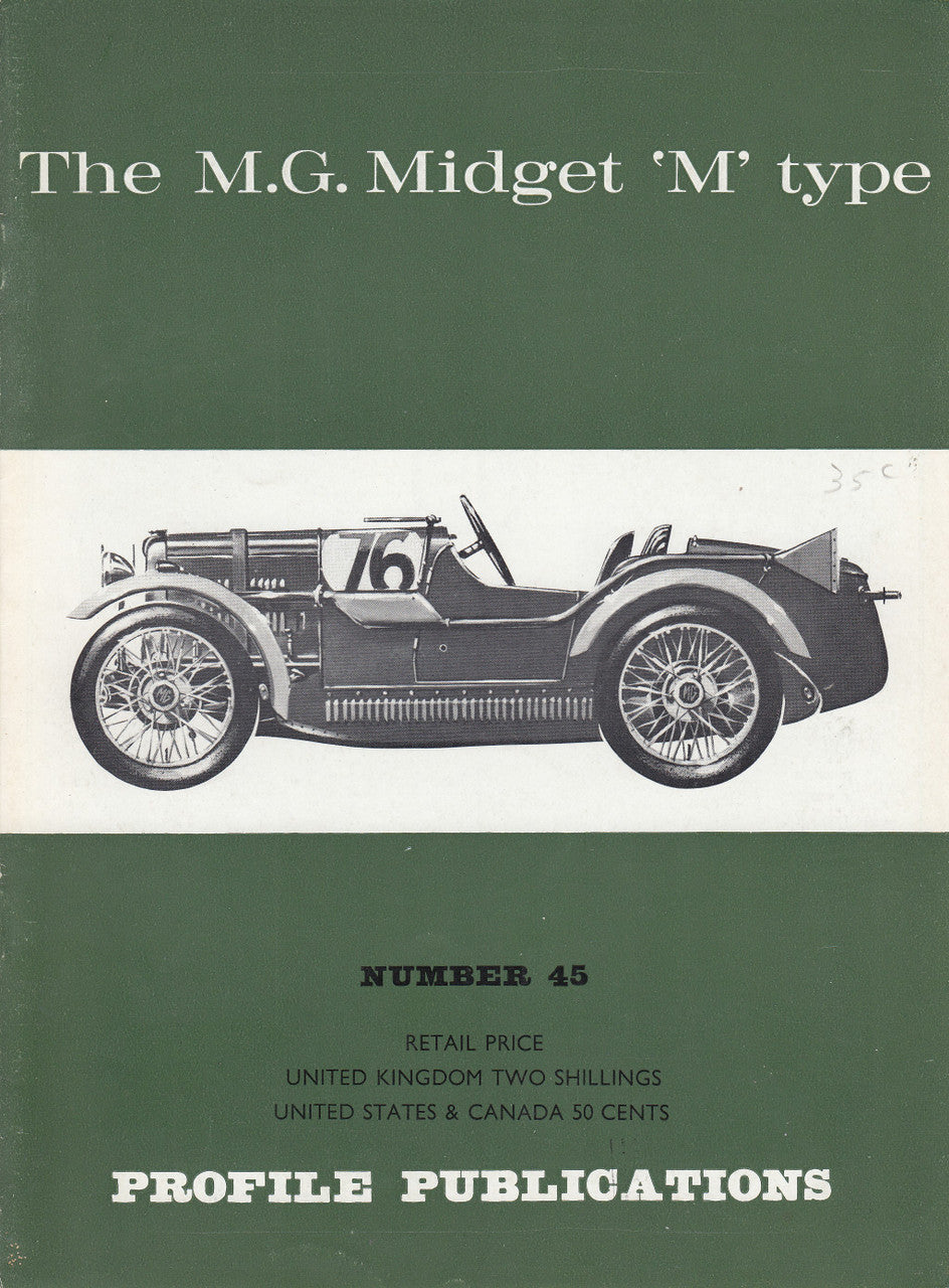 Car Profile Publications No 45 - The M.G. Midget "M" type