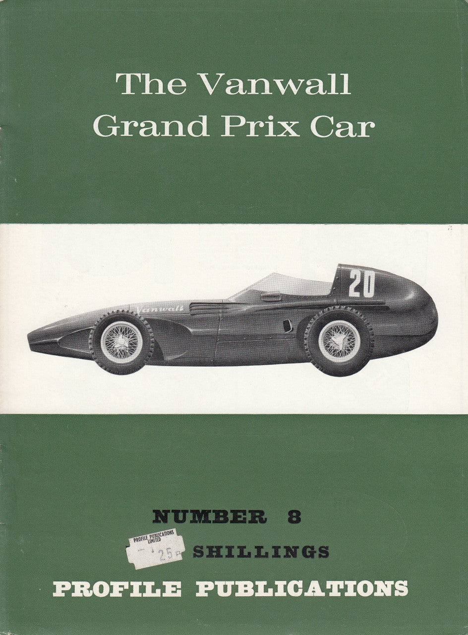 Car Profile Publications No 8 - The Vanwall Grand Prix Car