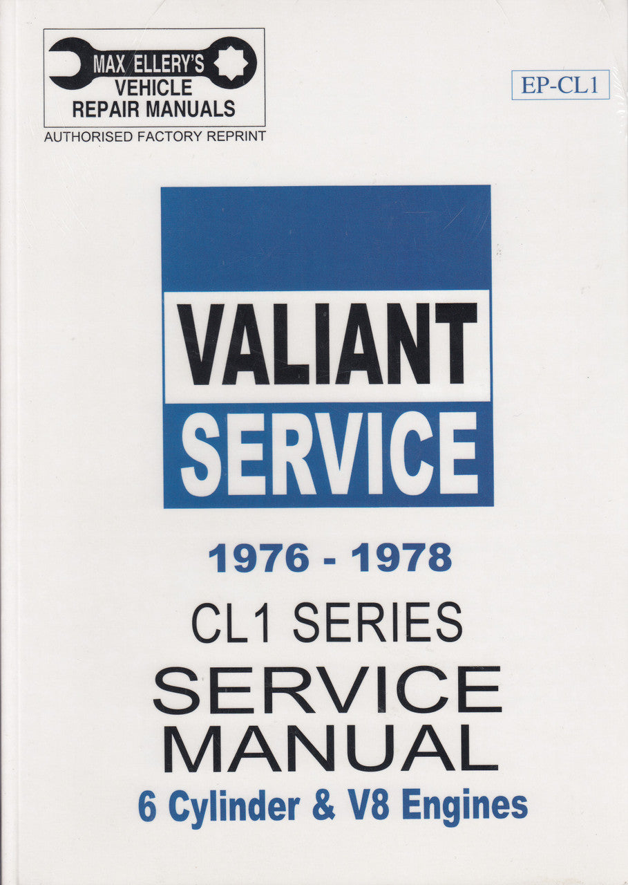 Chrysler CL Series 1976 - 1978 Workshop Manual