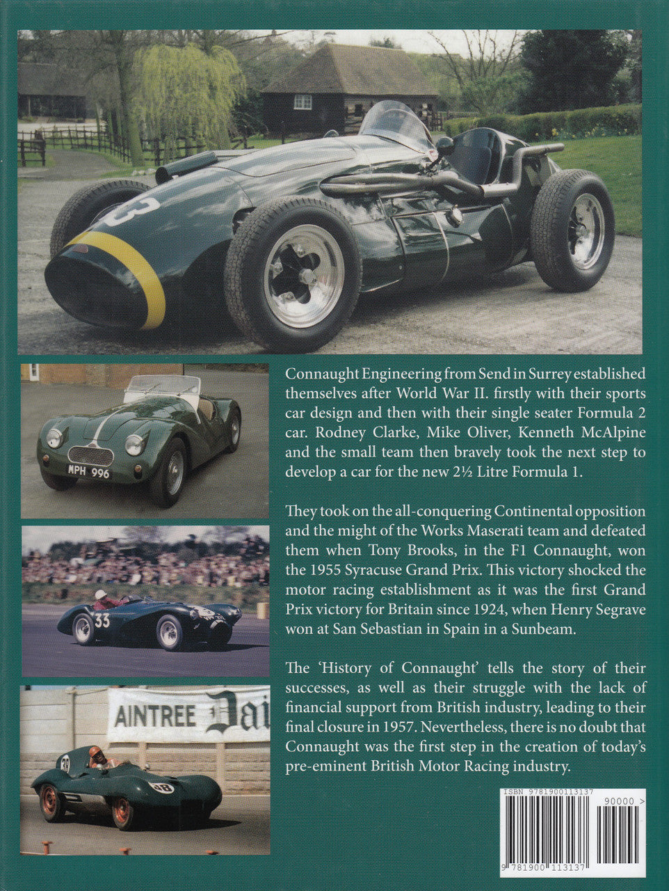 From Send to Syracuse : The History of Connaught the Start of Britain's Grand Prix Dominance (9781900113137)