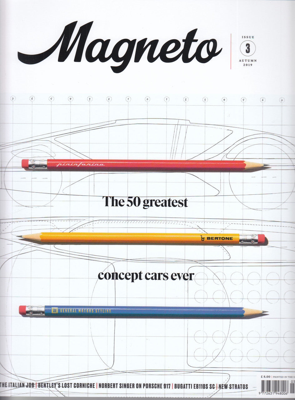 Magneto Issue 3 Autumn 2019 - The 50 Greatest Concept Cars Ever