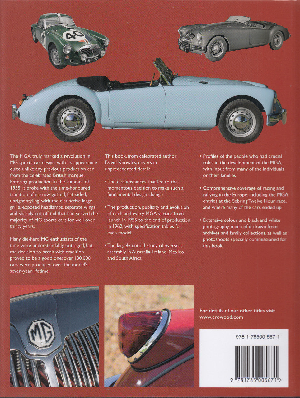 MGA The Revolutionary MG (David Knowles) (9781785005671)