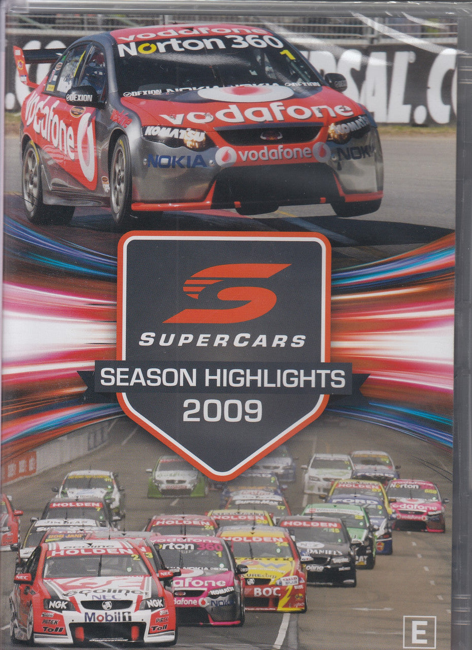2009 Supercars Season Highlights DVD (9340601002593)