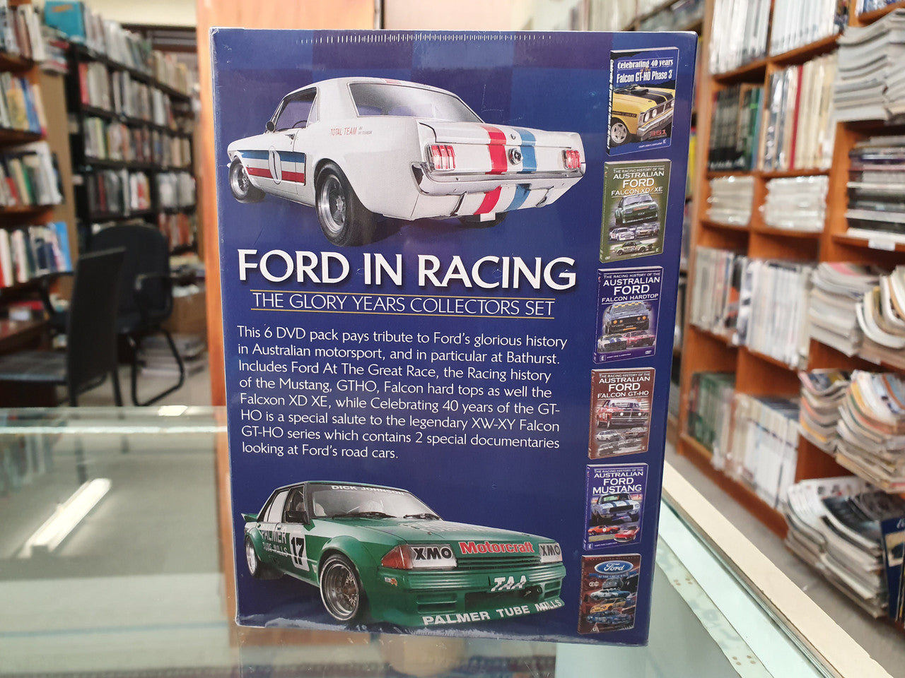 Ford In Racing - The Glory Years Collectors Set 6 DVD Box Set (2019 Reissue) (9340601002715)