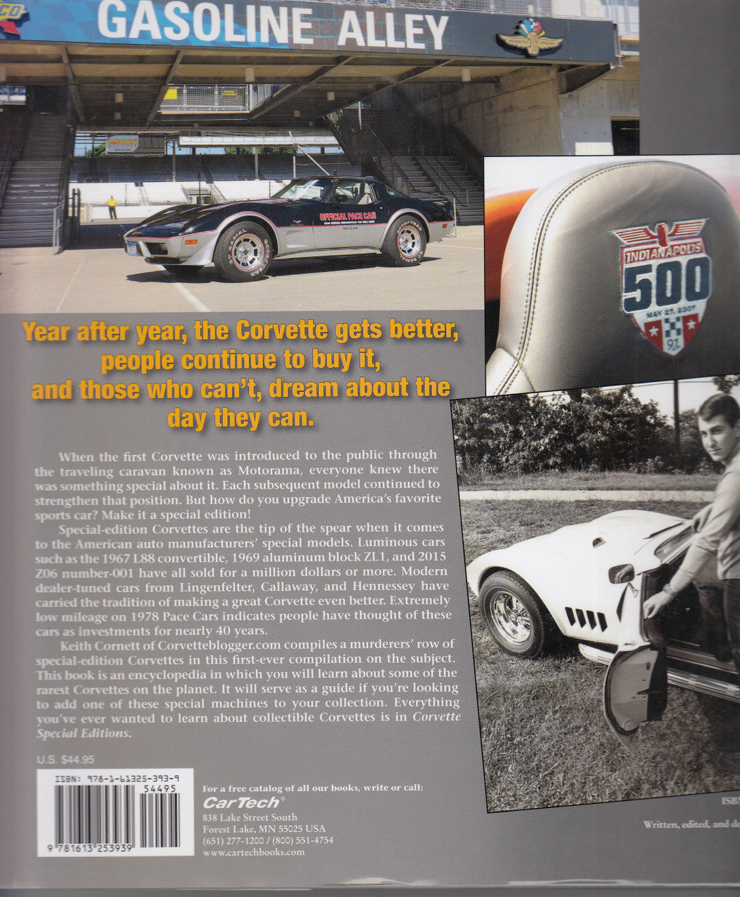 Corvette Special Editions - Includes Pace Cars, L88s, Callaways, Z06s and More (9781613253939)