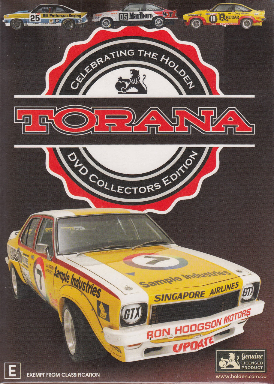Torana - Celebrating The Holden Torana - Collecters Box DVD Set Reissue (9340601002722)