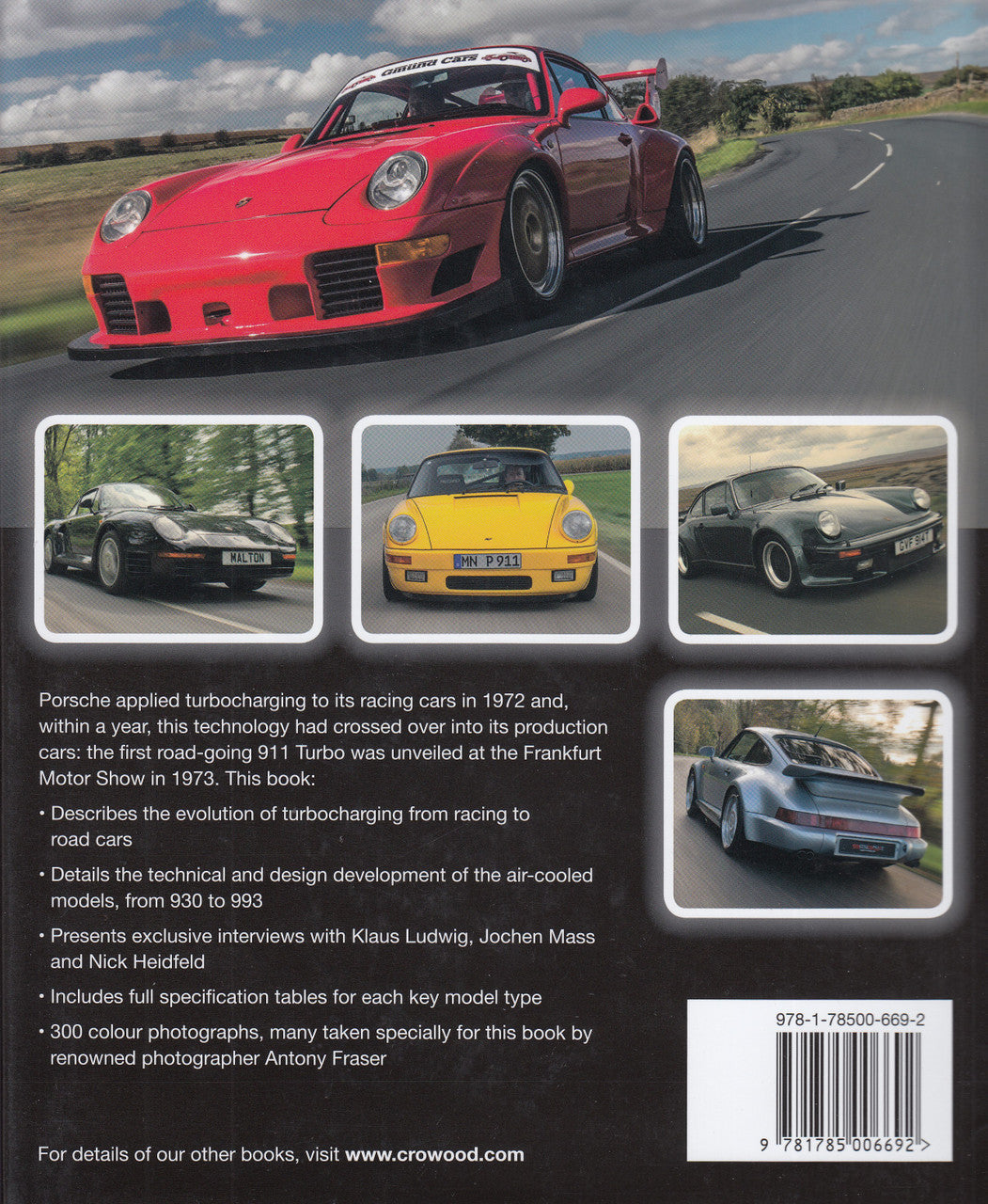 Porsche Air-Cooled Turbos 1974 - 1996 (Johnny Tipler) (9781785006692)