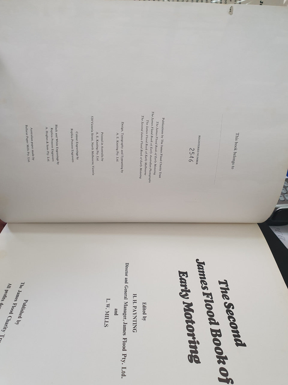 The Second James Flood Book of Early Motoring (in Slipcase)