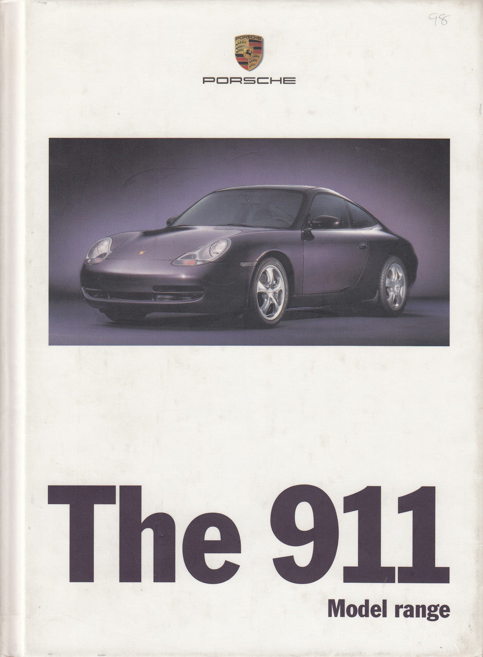 Porsche 911 Model Range Factory Hardcover Brochure