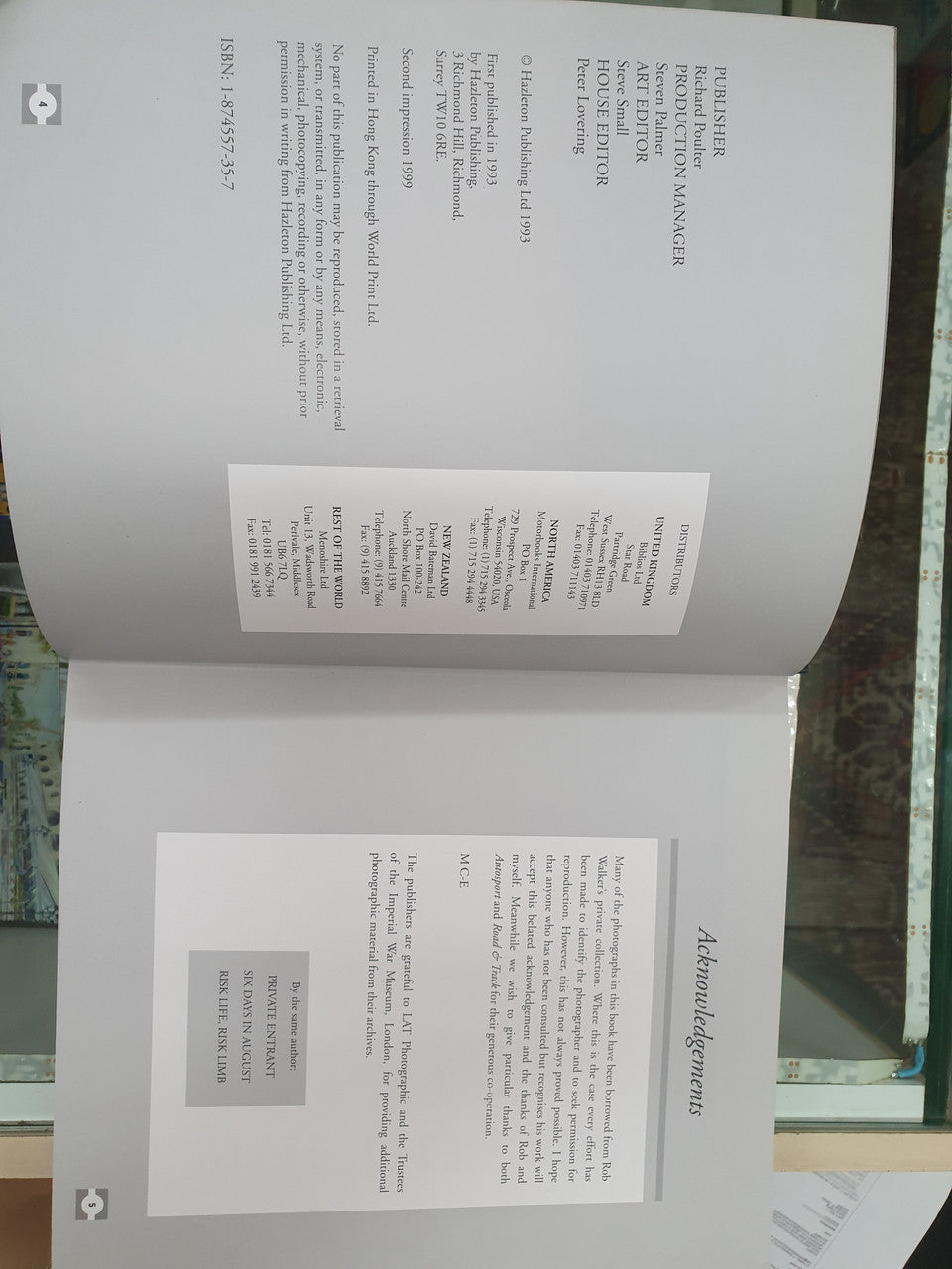 Rob Walker by Michael Cooper-Evans (Hardback, 1993, ) (9781874557357)