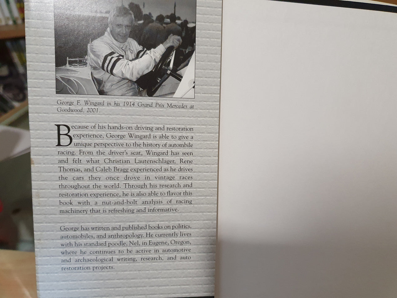 Mercedes & Benz at Indy (Limited Special Edition, Signed by George G. Wingard) (9780971698208)