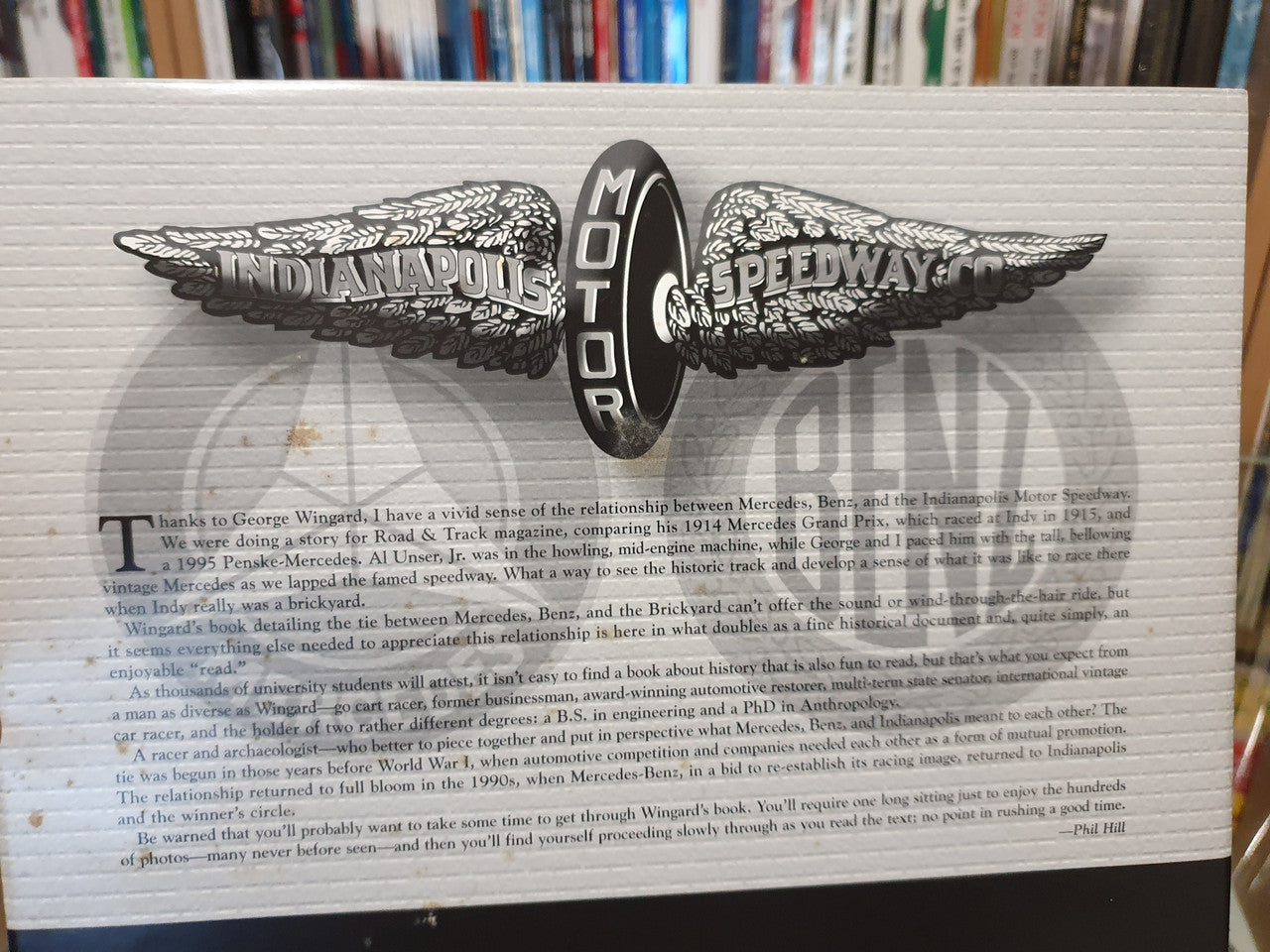 Mercedes & Benz at Indy (Limited Special Edition, Signed by George G. Wingard) (9780971698208)