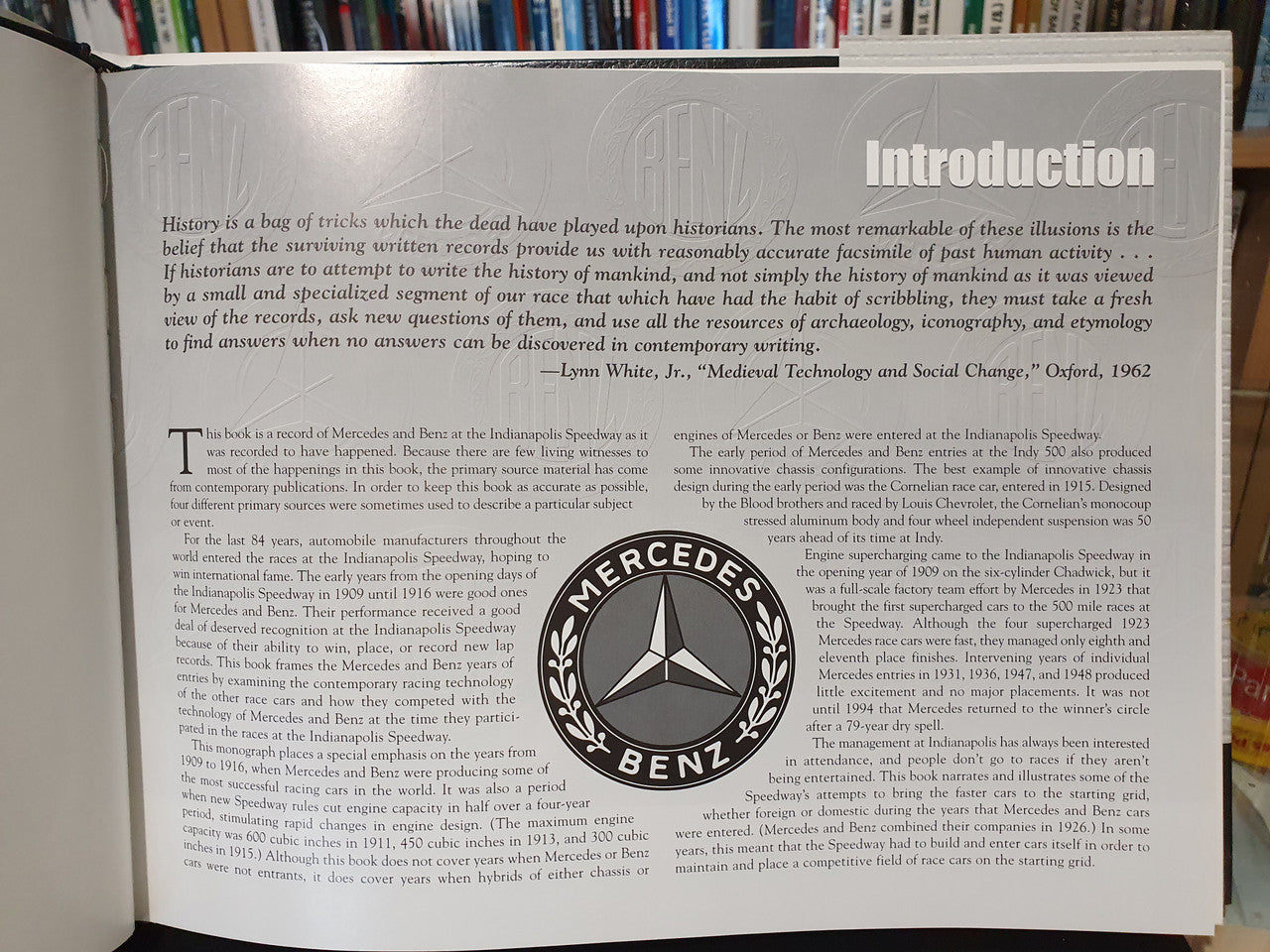 Mercedes & Benz at Indy (Limited Special Edition, Signed by George G. Wingard) (9780971698208)