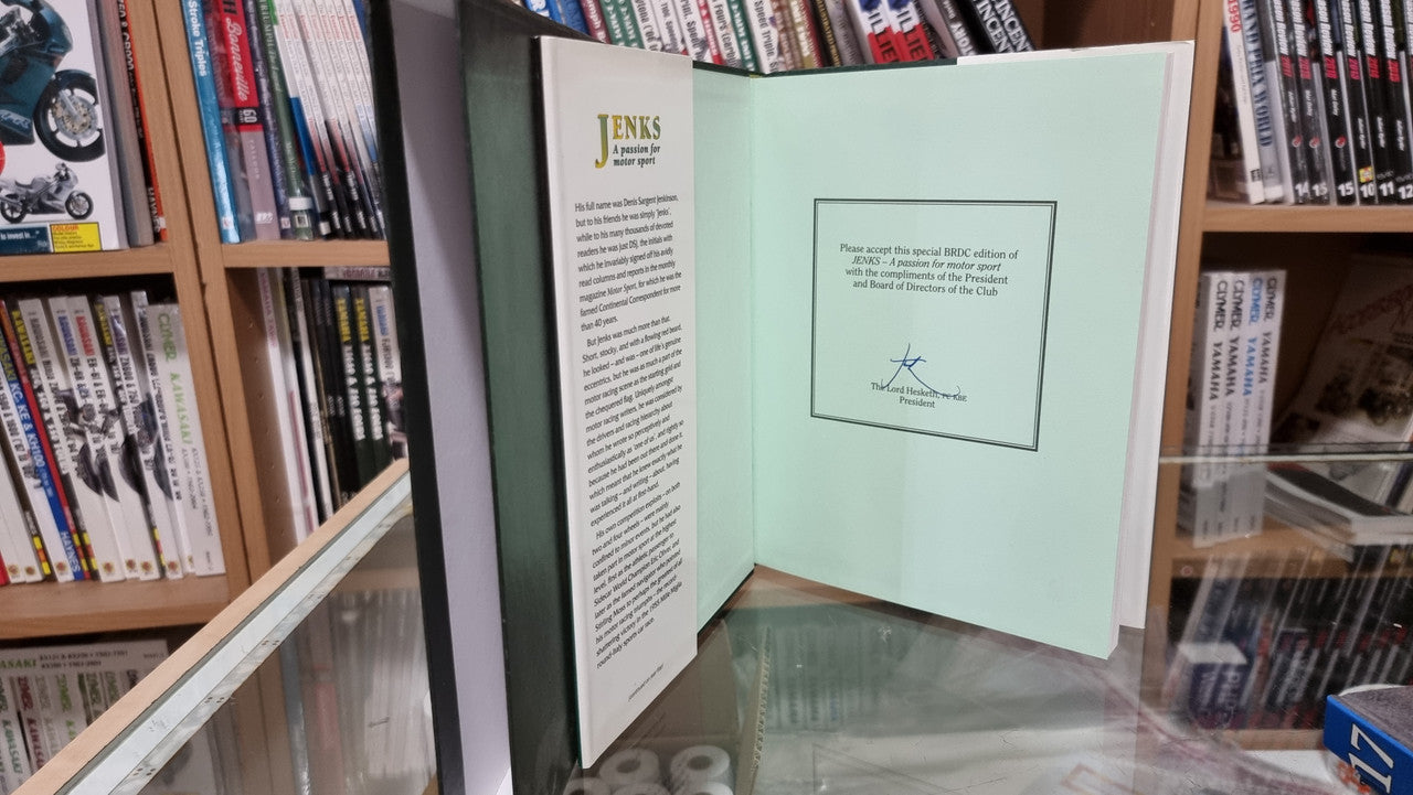 Jenks - A Passion for motor sport (9781899870226)